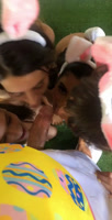 Putas mamando mi polla gorda